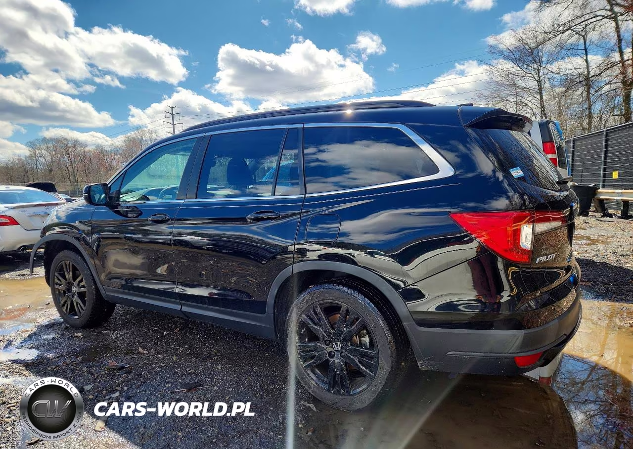 2021 Honda Pilot Se VIN:5FNYF5H26MB026923 - 2