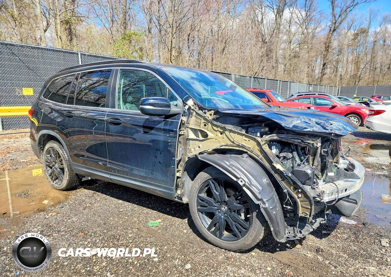 2021 Honda Pilot Se VIN:5FNYF5H26MB026923 - 4