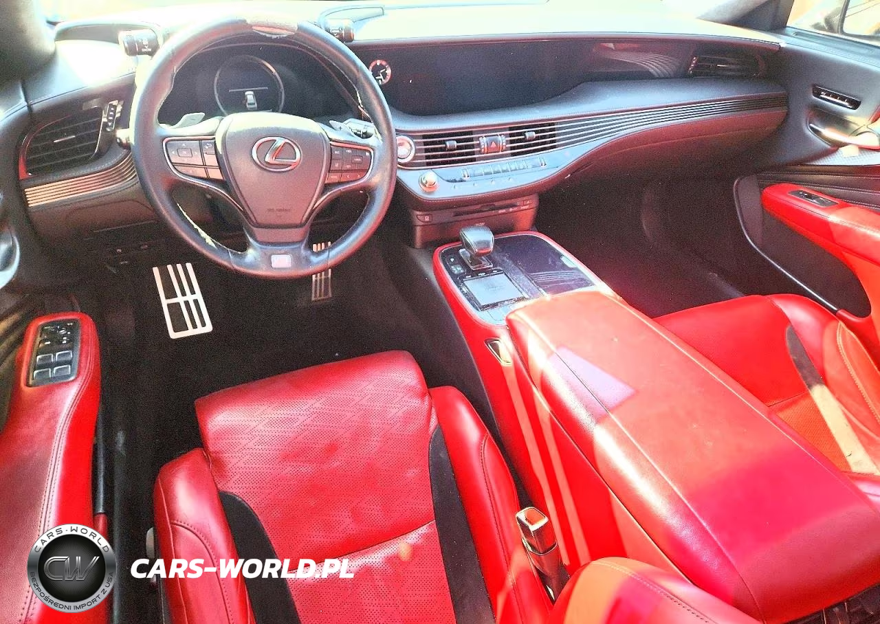 2018 Lexus Ls 500 F Sport VIN:JTHB51FF1J5000605 - 8