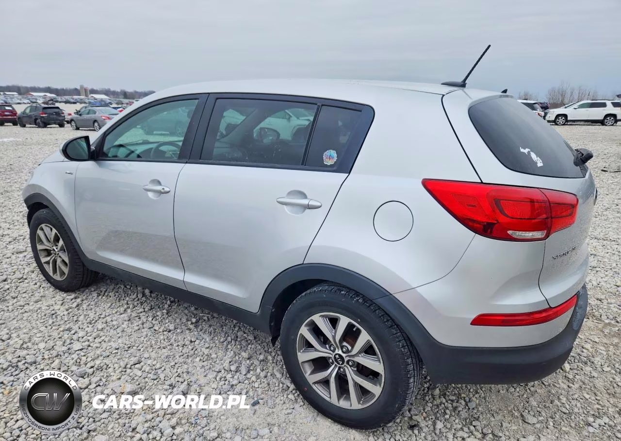 2015 Kia Sportage Lx VIN:KNDPBCAC6F7756130 - 2