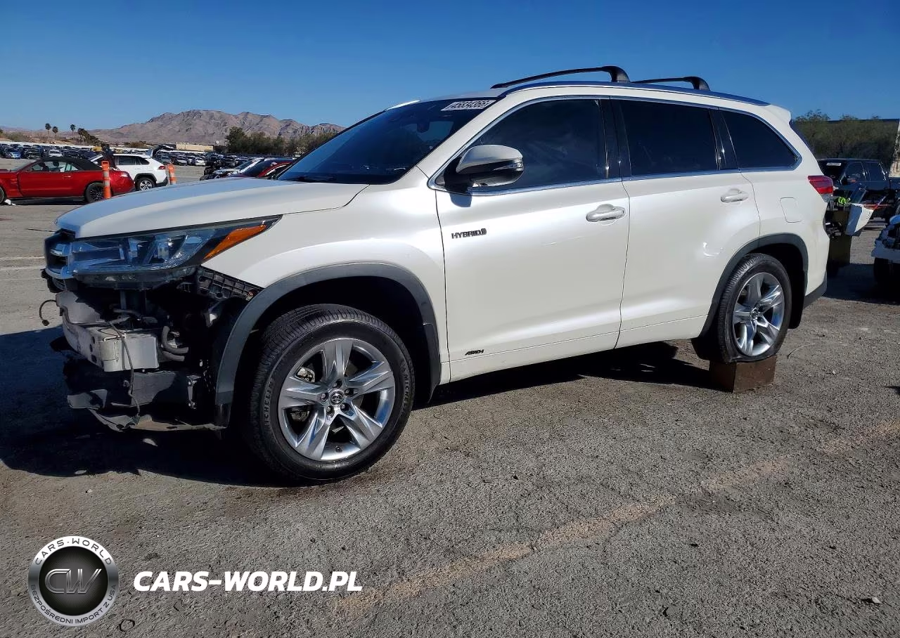 2019 Toyota Highlander Hybrid Limited VIN:5TDDGRFHXKS058020 - 1