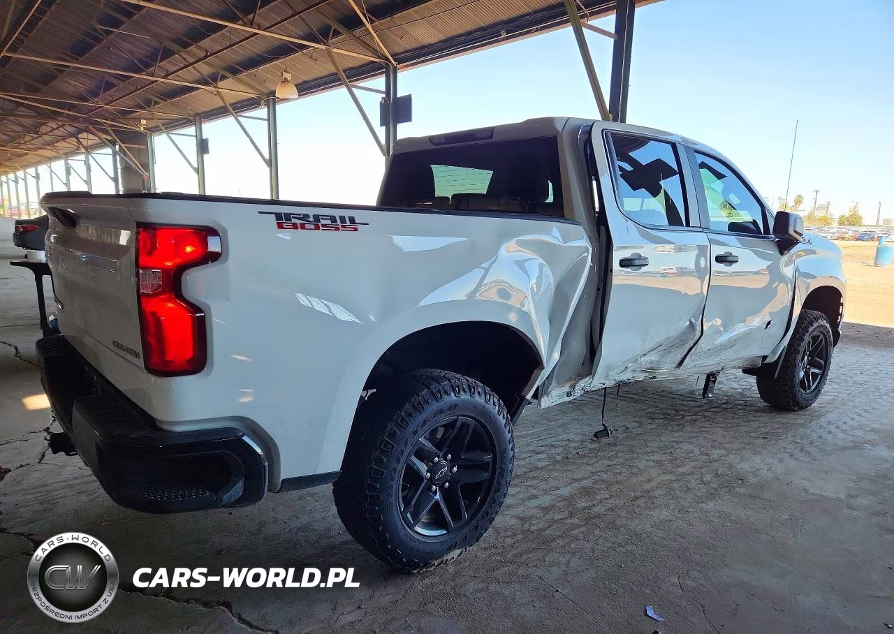 2021 Chevrolet Silverado K1500 Trail Boss Custom VIN:1GCPYCEF8MZ239612 - 3
