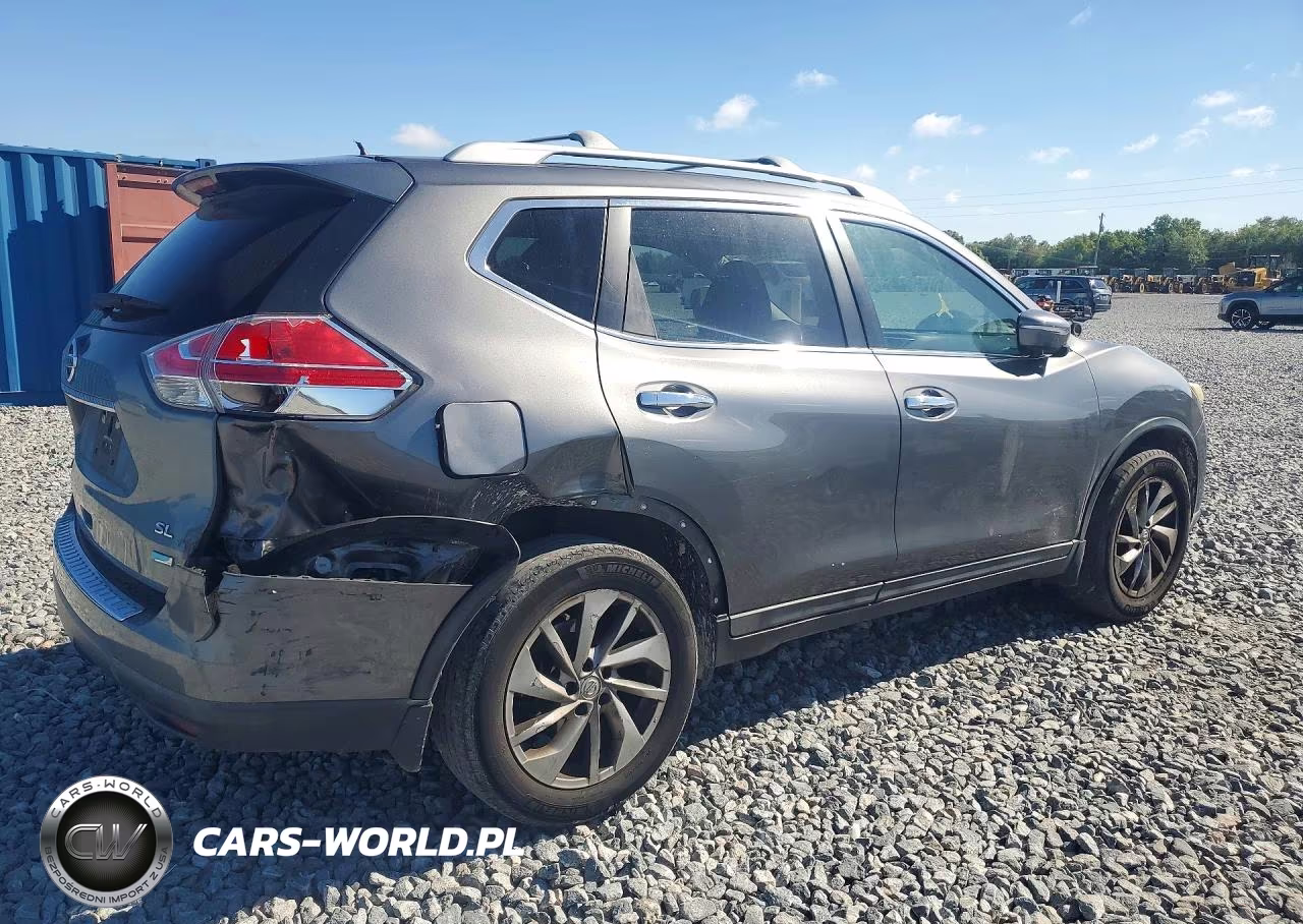2014 Nissan Rogue Sl VIN:5N1AT2MT6EC851278 - 3