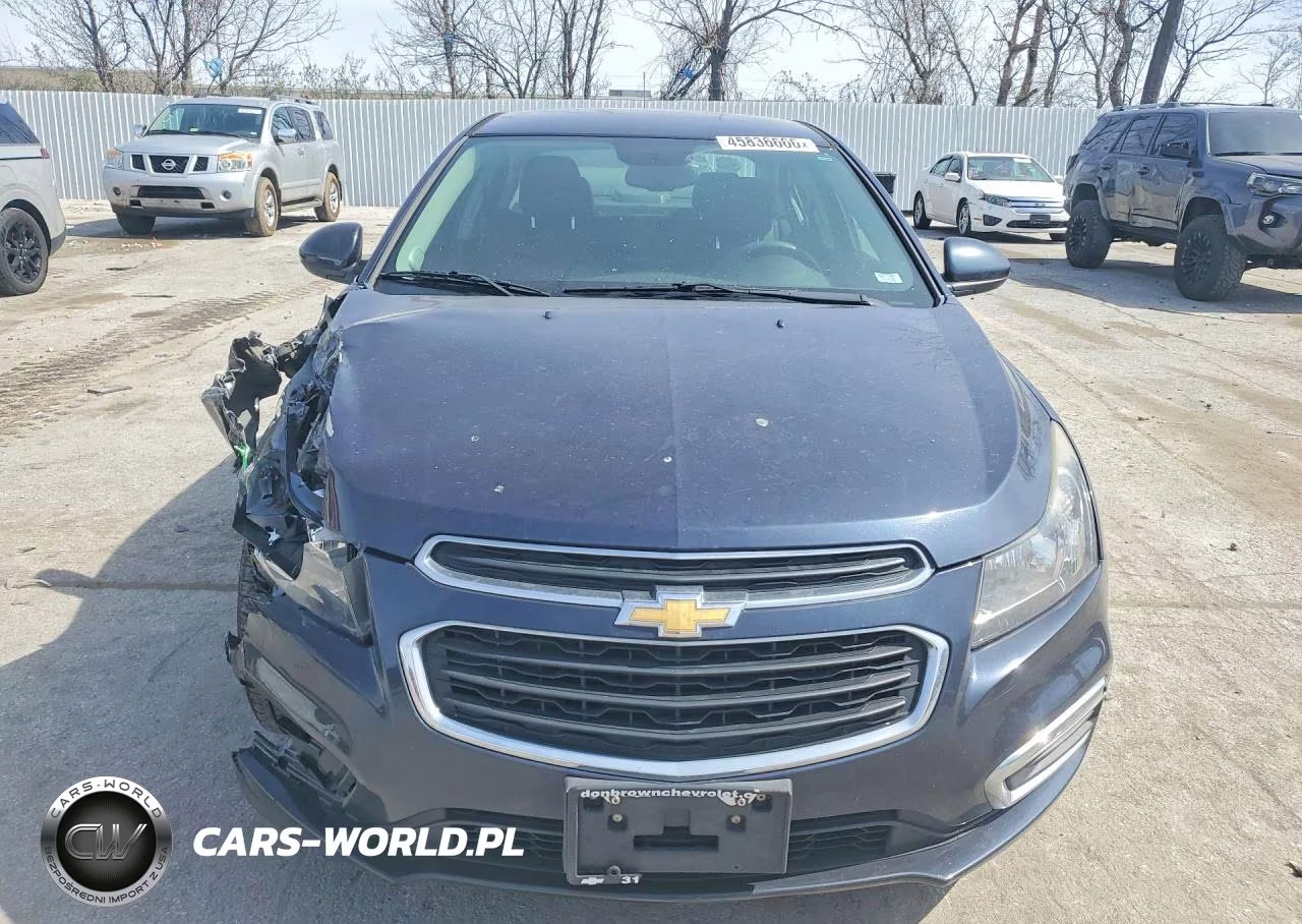2015 Chevrolet Cruze Lt VIN:1G1PC5SB0F7229658 - 5