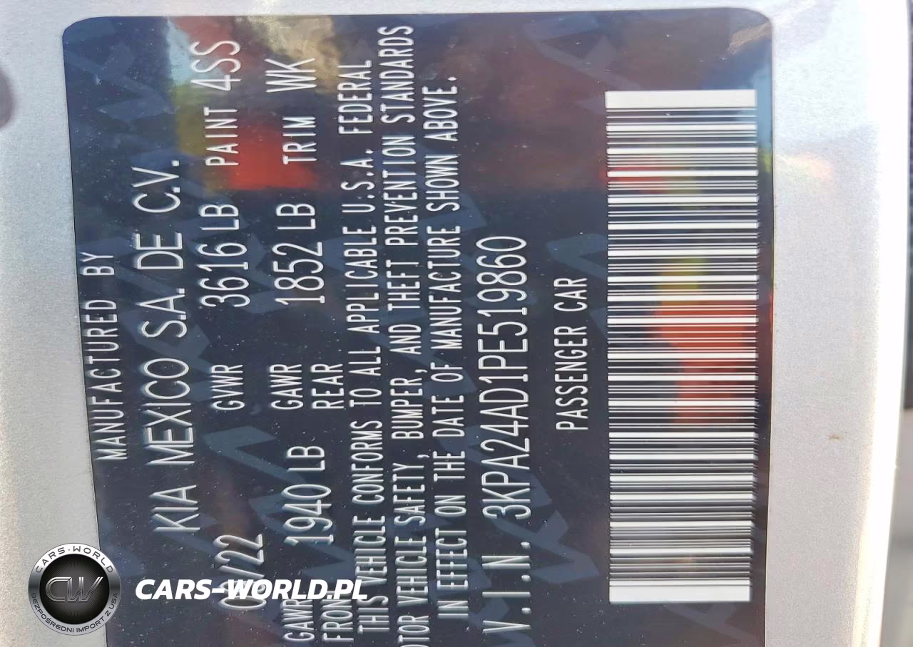 2023 Kia Rio VIN:3KPA24AD1PE519860 - 12