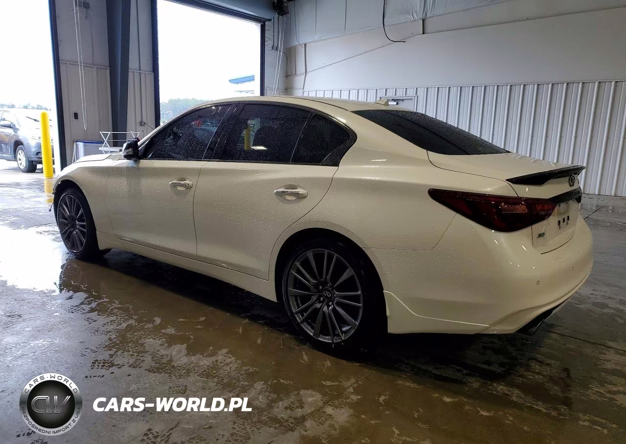 2023 Infiniti Q50 Red Sport 400 VIN:JN1FV7DR6PM590806 - 2