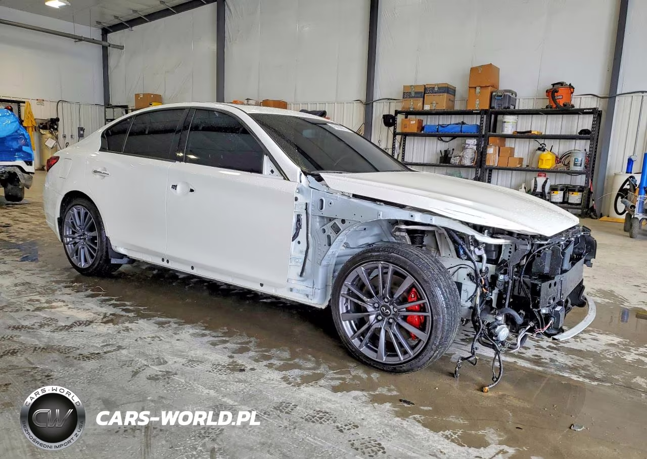 2023 Infiniti Q50 Red Sport 400 VIN:JN1FV7DR6PM590806 - 4