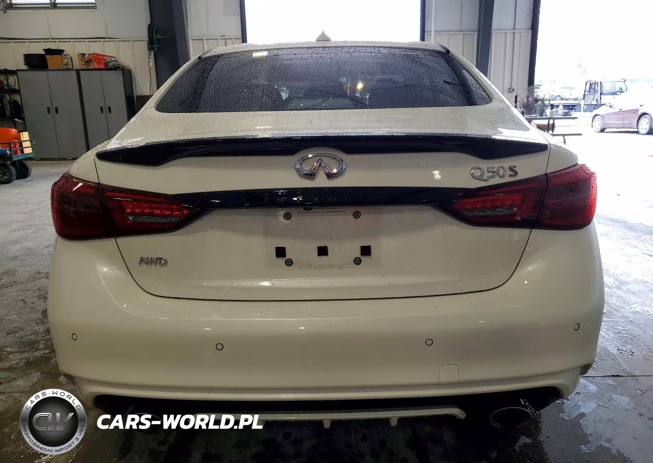 2023 Infiniti Q50 Red Sport 400 VIN:JN1FV7DR6PM590806 - 6