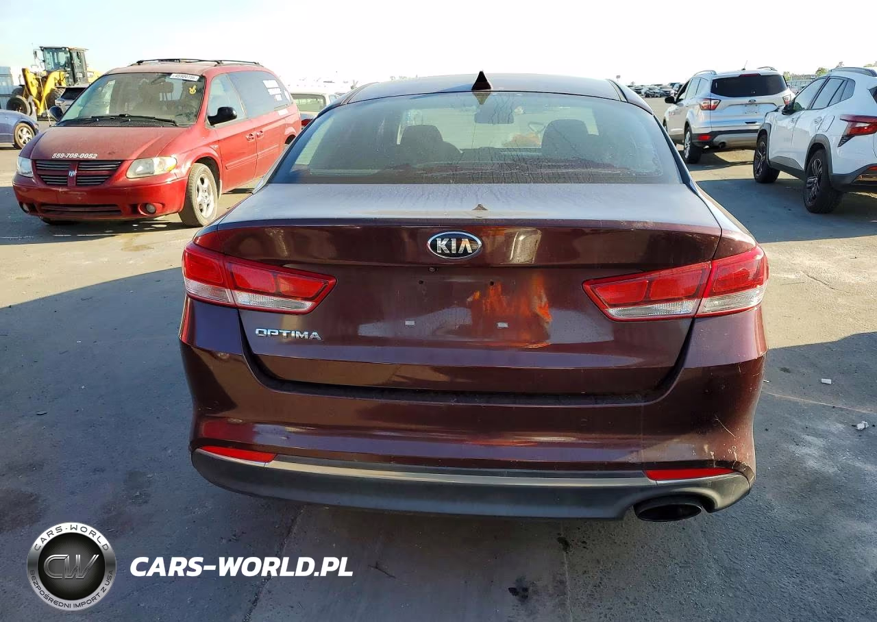 2018 Kia Optima Lx VIN:5XXGT4L39JG266393 - 6