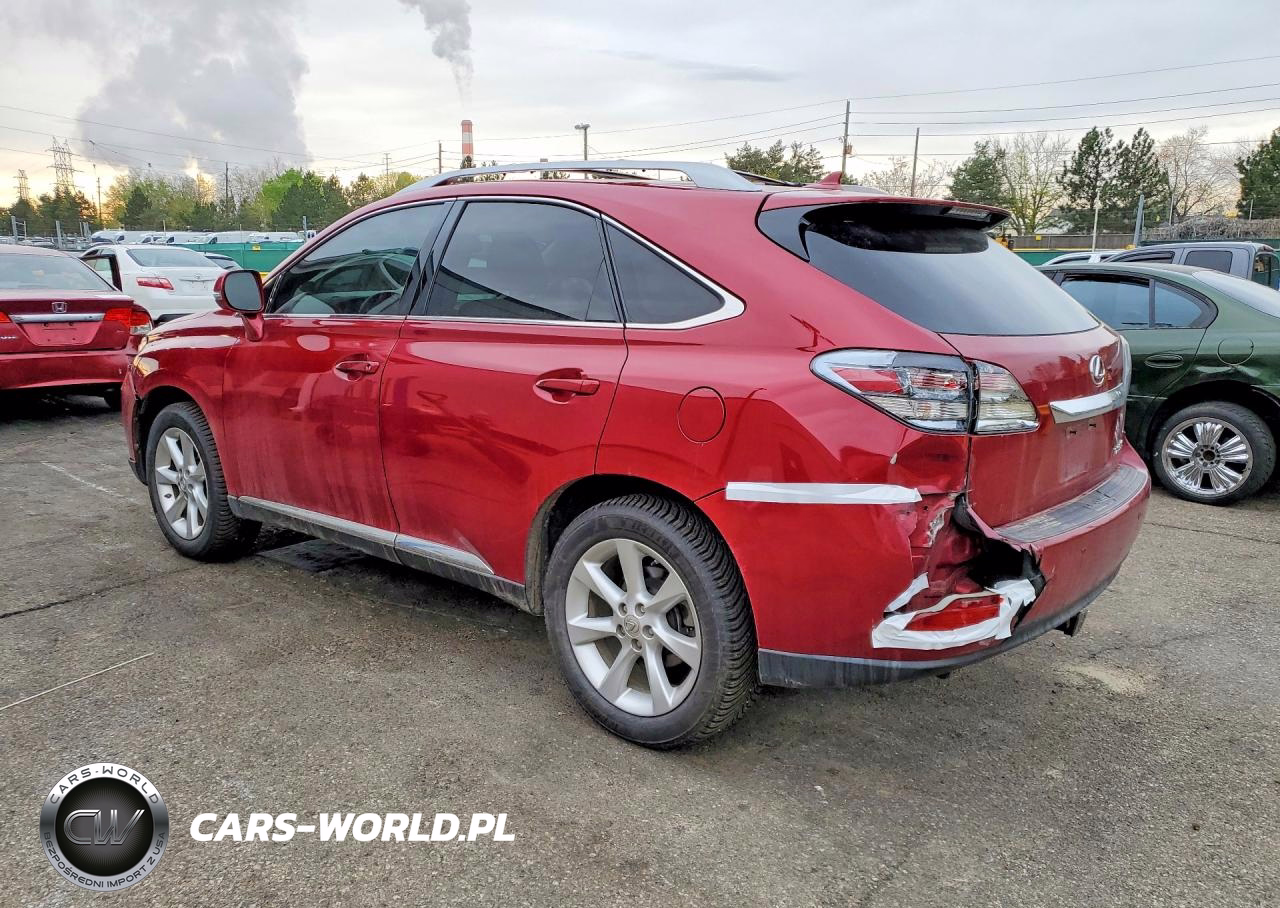 2011 Lexus Rx 350 Base VIN:2T2BK1BA1BC090469 - 2