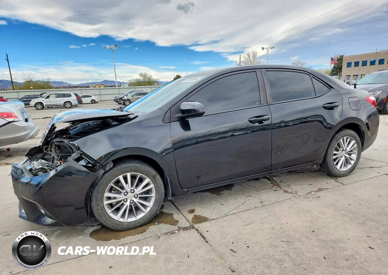 2015 Toyota Corolla Le Plus VIN:5YFBURHE5FP306191 - 1