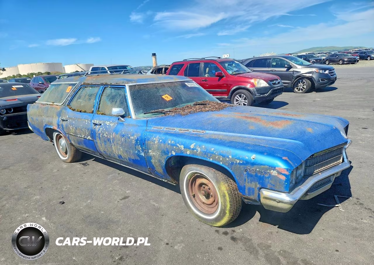 1971 Buic Estate Wagon VIN:460451C101708 - 4