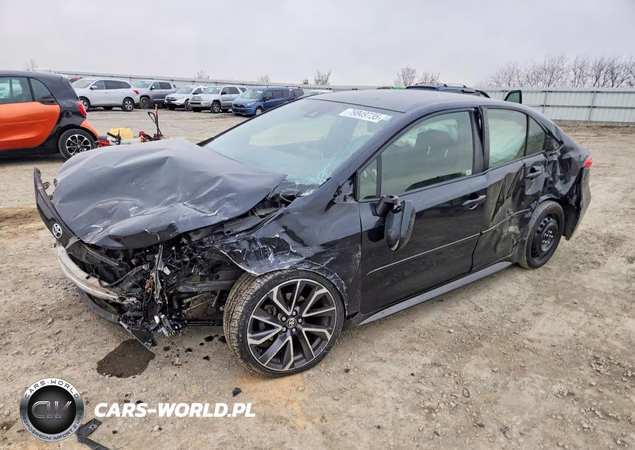 2020 Toyota Corolla Se VIN:JTDS4RCE0LJ040389 - 1