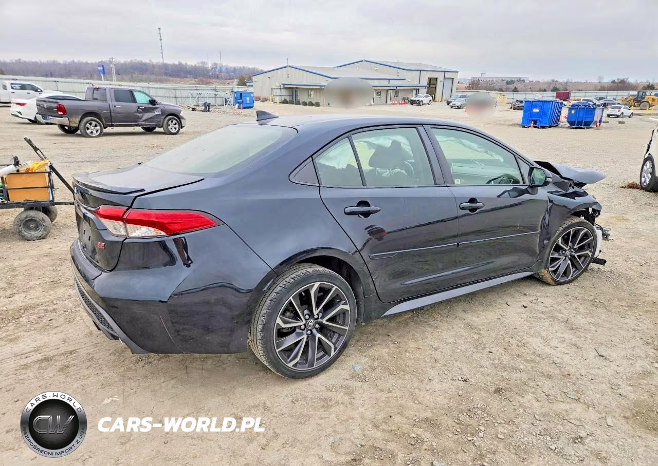 2020 Toyota Corolla Se VIN:JTDS4RCE0LJ040389 - 3