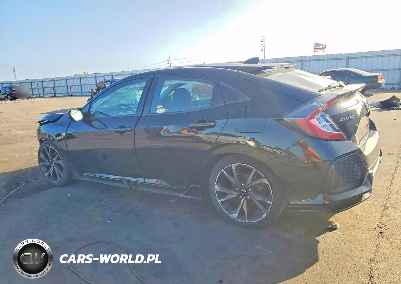 2019 Honda Civic Sport VIN:SHHFK7H4XKU207387 - 2