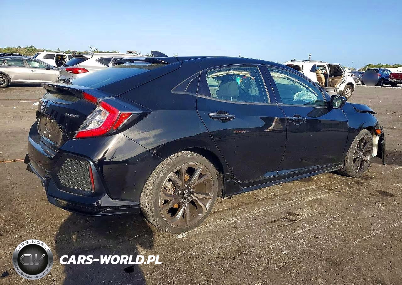 2019 Honda Civic Sport VIN:SHHFK7H4XKU207387 - 3