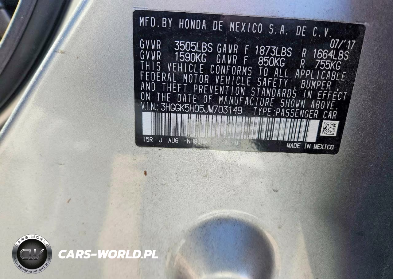 2018 Honda Fit Ex VIN:3HGGK5H05JM703149 - 12