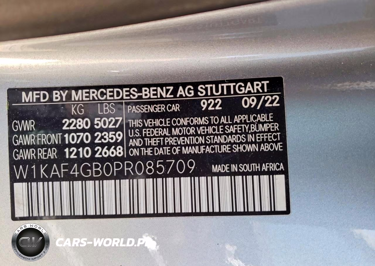 2023 Mercedes-Benz C 300 VIN:W1KAF4GB0PR085709 - 13