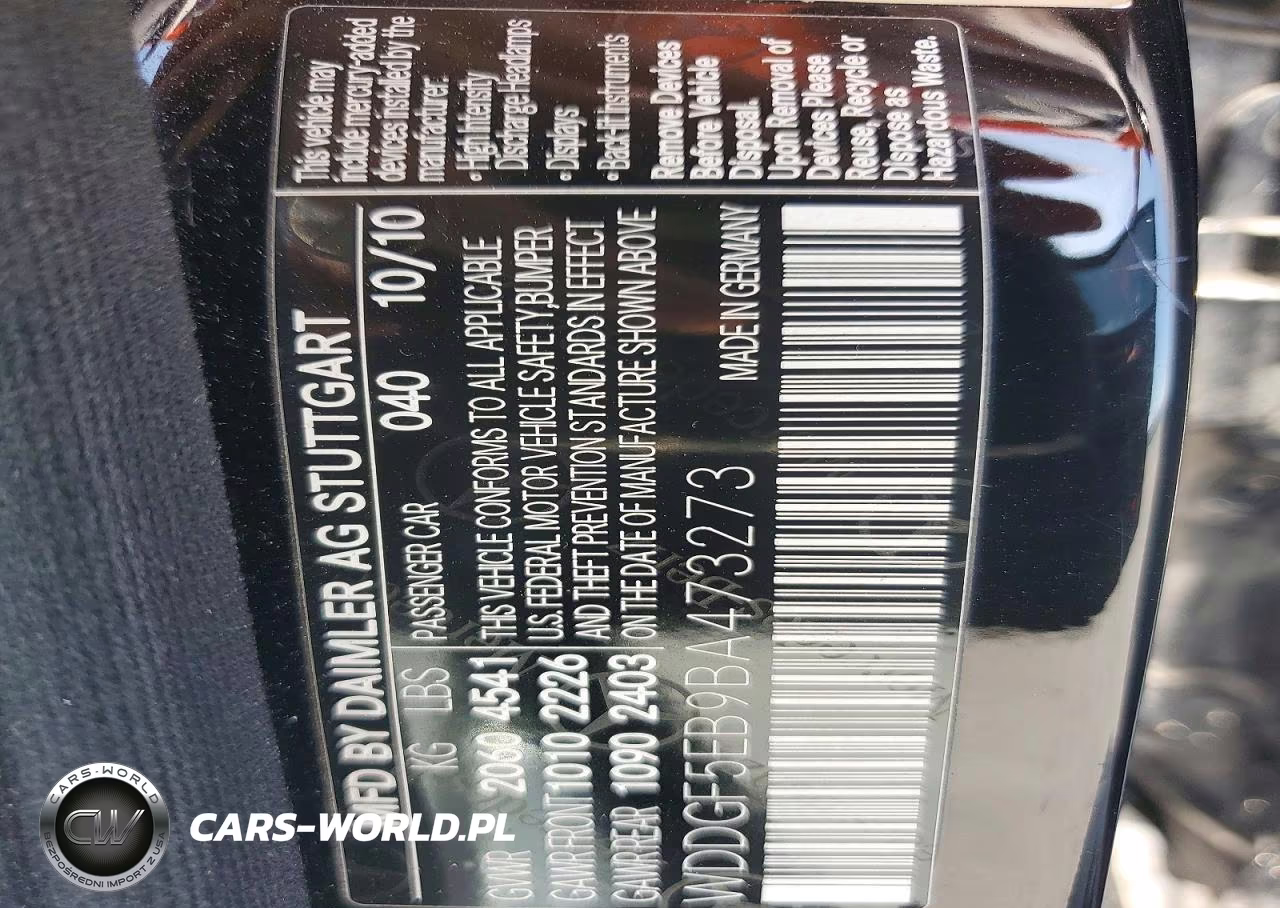 2011 Mercedes-Benz C 300 VIN:WDDGF5EB9BA473273 - 12