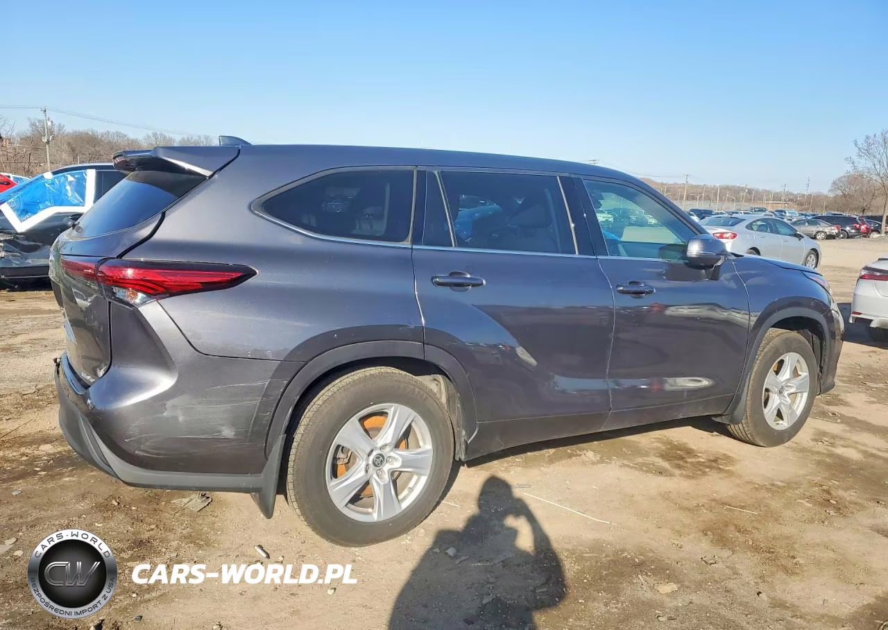 2021 Toyota Highlander Le VIN:5TDBZRBHXMS091755 - 3