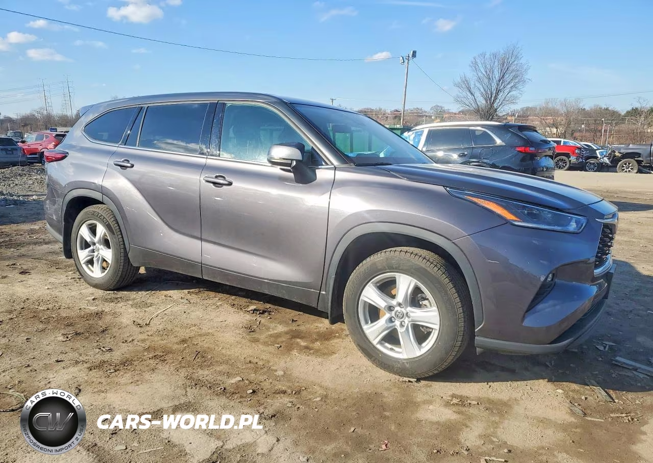 2021 Toyota Highlander Le VIN:5TDBZRBHXMS091755 - 4