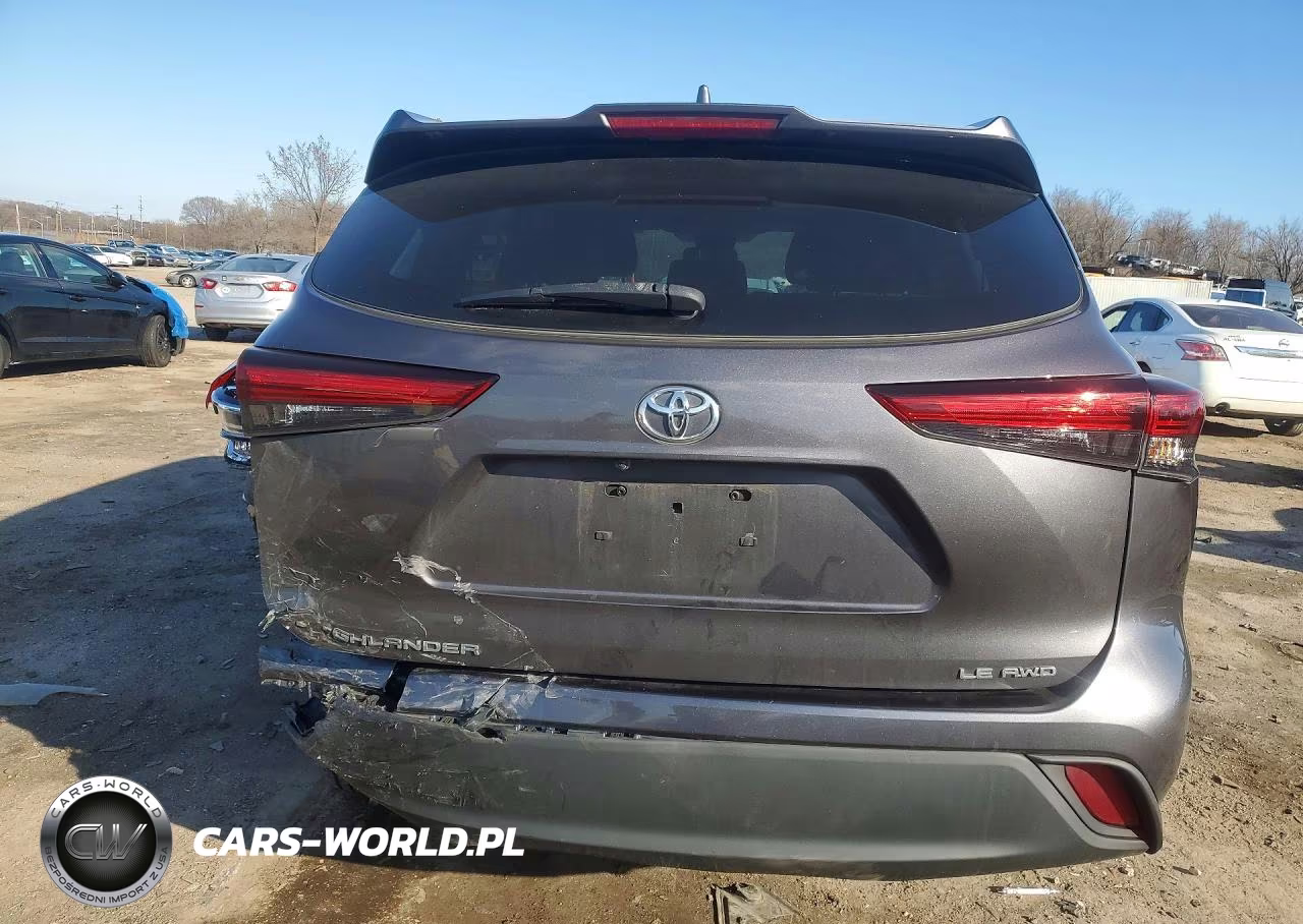 2021 Toyota Highlander Le VIN:5TDBZRBHXMS091755 - 6