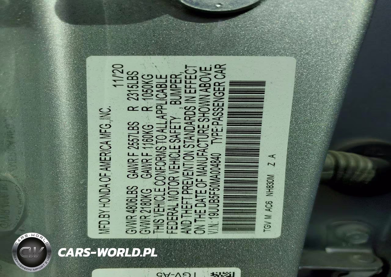 2021 Acura Tlx Tech A VIN:19UUB5F50MA004840 - 12