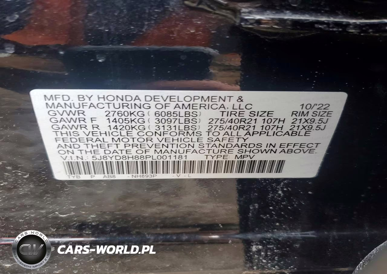 2023 Acura Mdx Type S Advance VIN:5J8YD8H88PL001181 - 13