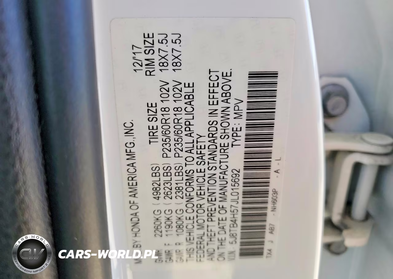 2018 Acura Rdx Technology VIN:5J8TB4H57JL015692 - 13