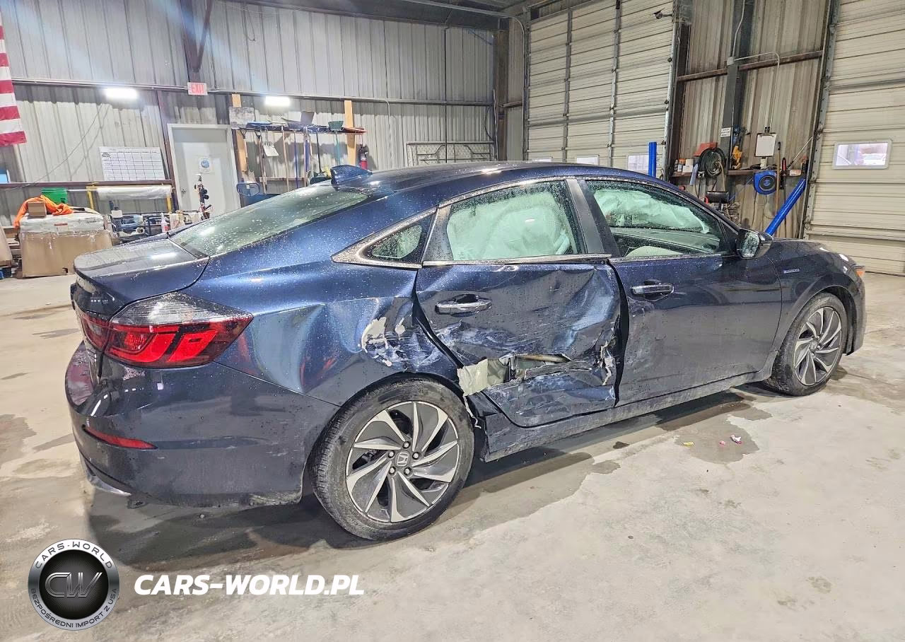 2022 Honda Insight Touring VIN:19XZE4F90NE016042 - 3
