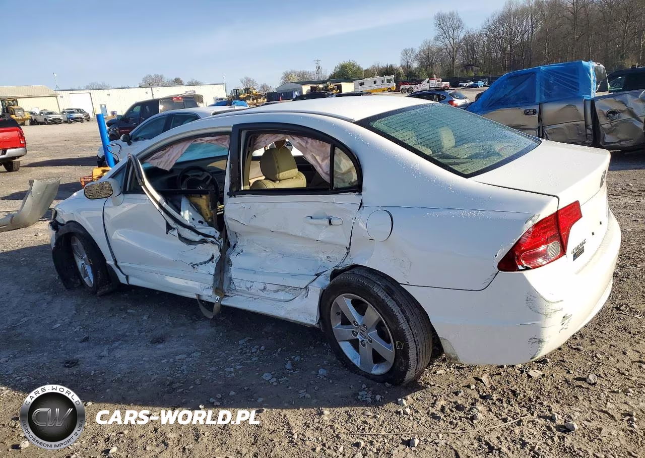2008 Honda Civic Exl VIN:2HGFA16918H530537 - 2