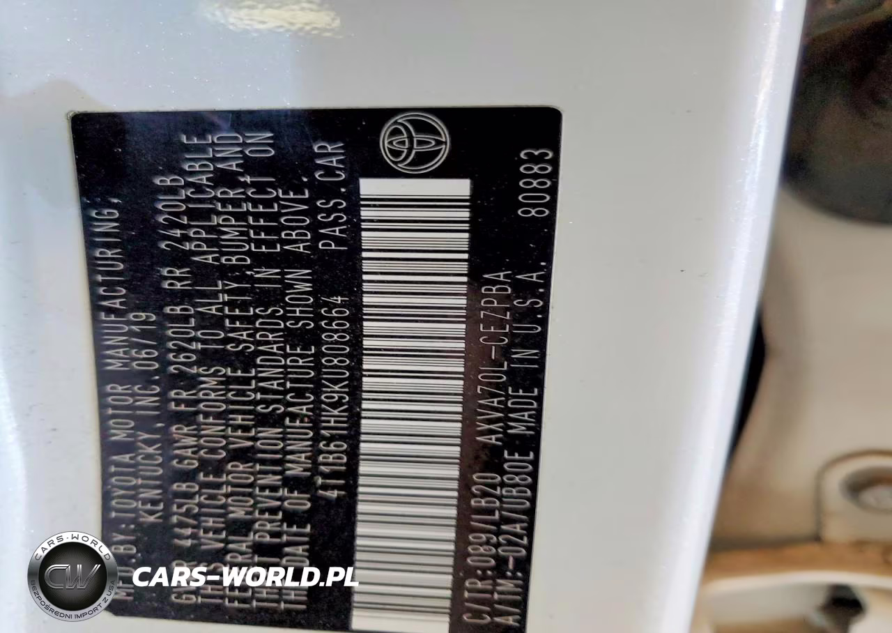 2019 Toyota Camry Xse VIN:4T1B61HK9KU808664 - 13