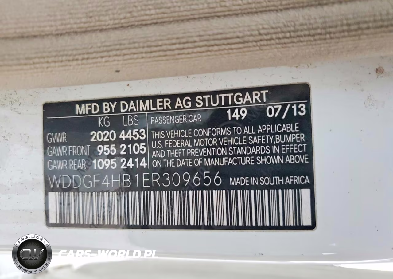 2014 Mercedes-Benz C 250 VIN:WDDGF4HB1ER309656 - 13