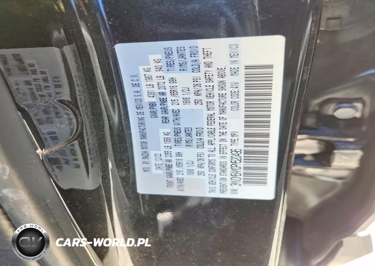 2023 Mazda Cx-30 VIN:3MVDMBAM0PM520496 - 12