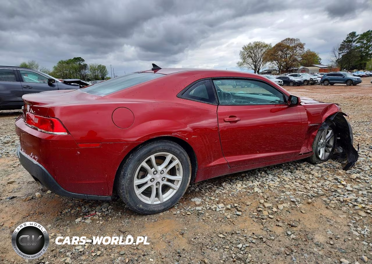 2015 Chevrolet Camaro Ls VIN:2G1FA1E38F9230781 - 3