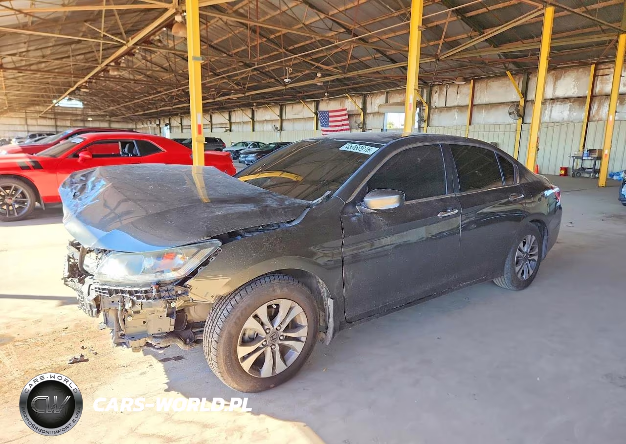 2013 Honda Accord Lx VIN:1HGCR2F33DA182956 - 1