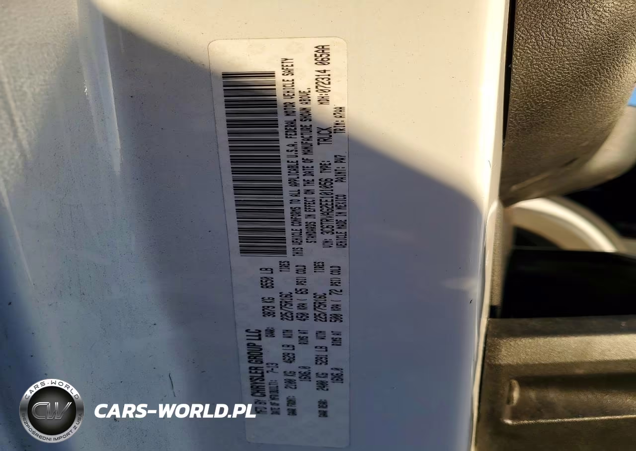 2014 Ram Pro Master VIN:3C6TRVAG2EE101056 - 14