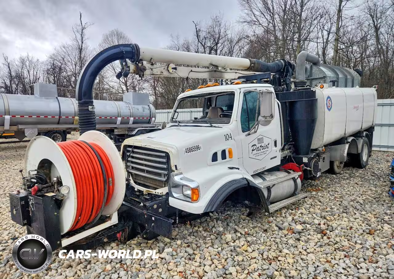 2008 Sterling L7500 Sewer Jetter Truck VIN:2FZHATBS18AZ50337 - 2