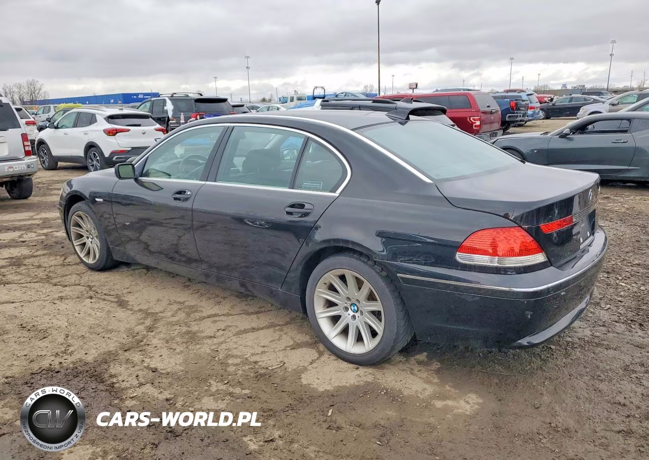 2005 BMW 745 Li VIN:WBAGN63545DS58156 - 2