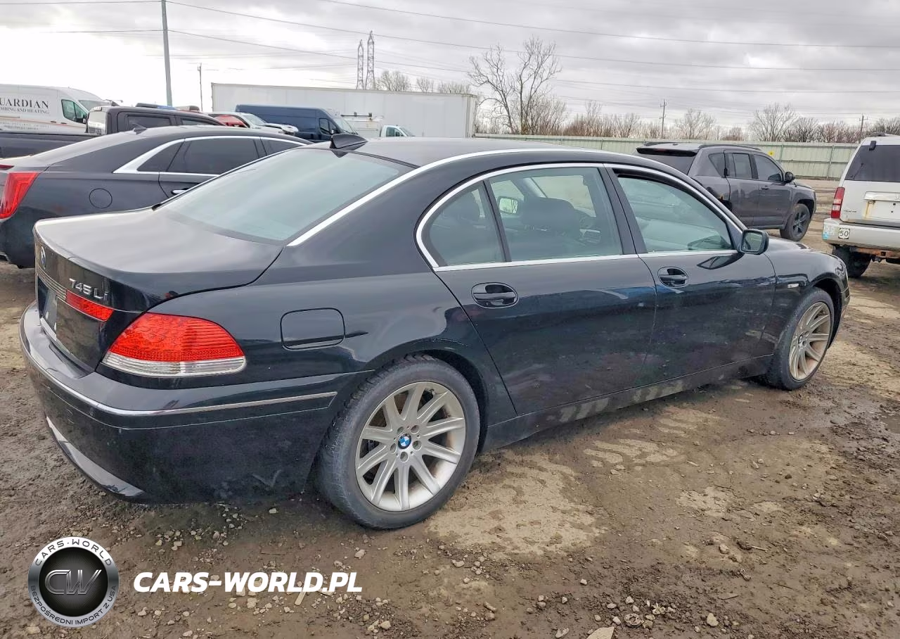 2005 BMW 745 Li VIN:WBAGN63545DS58156 - 3