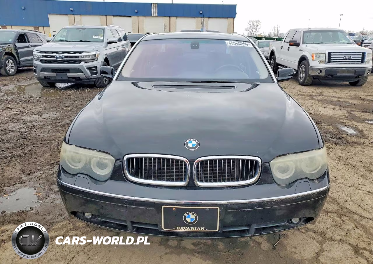 2005 BMW 745 Li VIN:WBAGN63545DS58156 - 5