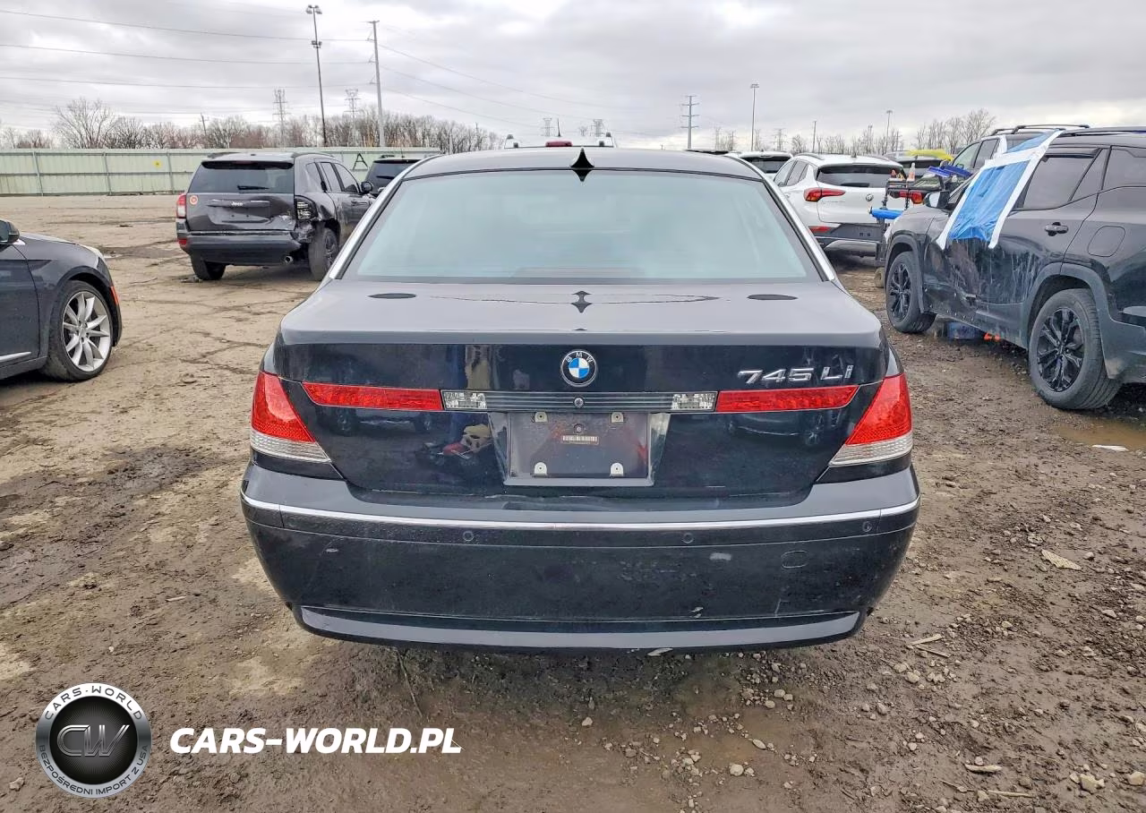 2005 BMW 745 Li VIN:WBAGN63545DS58156 - 6