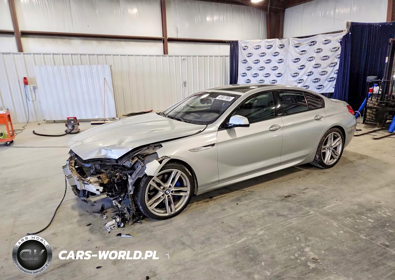 2015 BMW 640 Xi Gran Coupe VIN:WBA6B8C5XFD453034 - 1