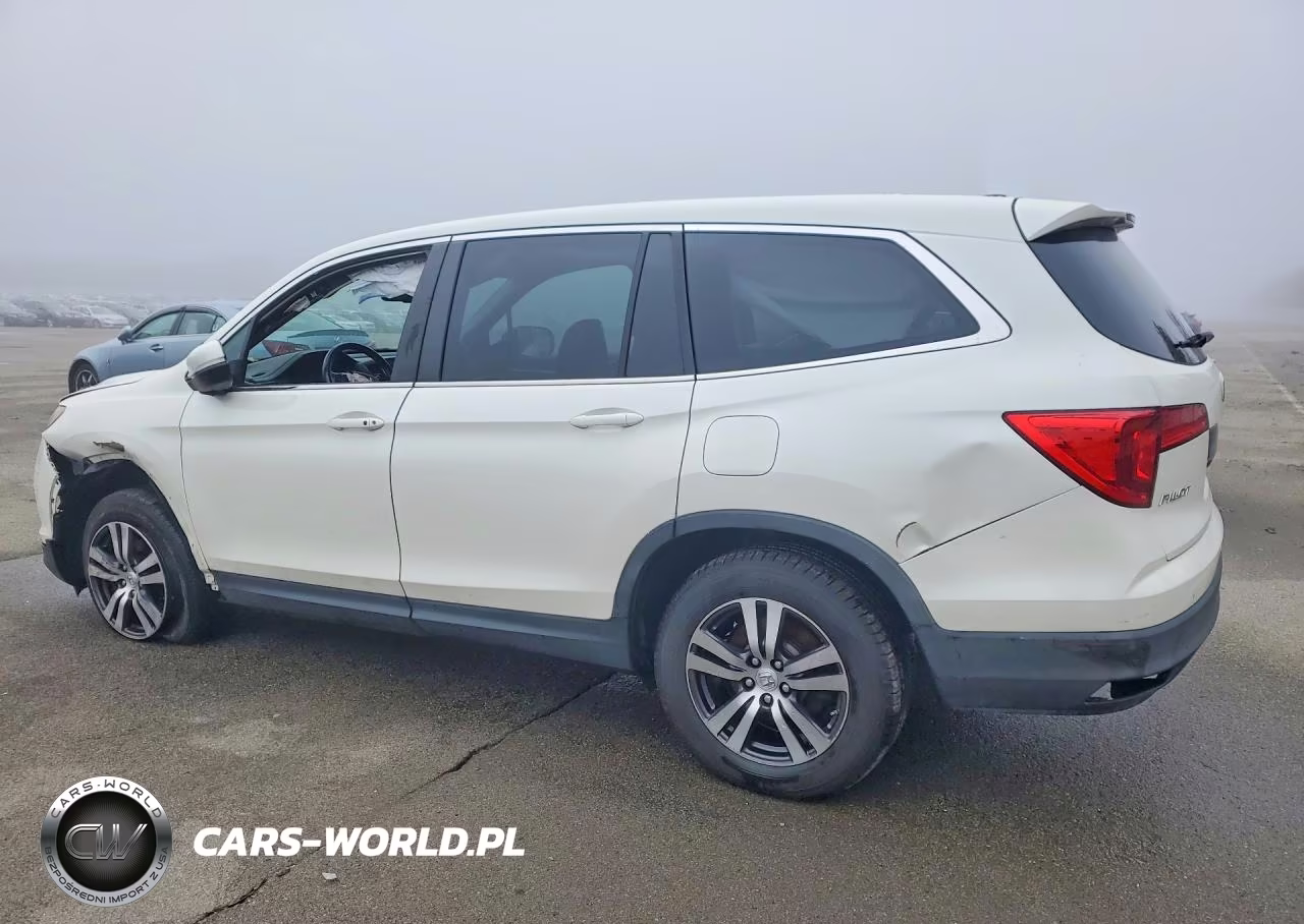 2017 Honda Pilot Exl VIN:5FNYF6H56HB055179 - 2