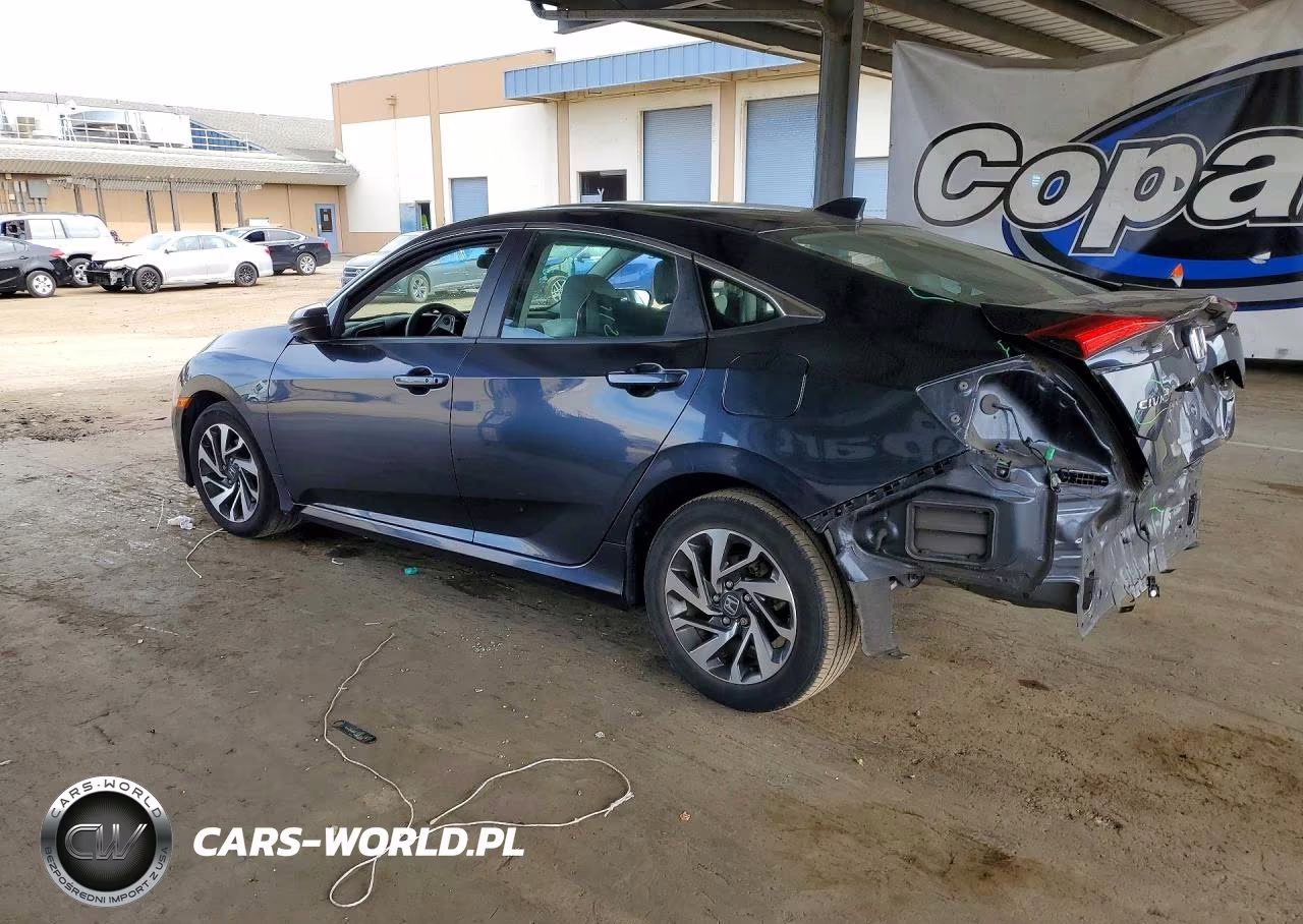 2018 Honda Civic Ex VIN:19XFC2F74JE200101 - 2