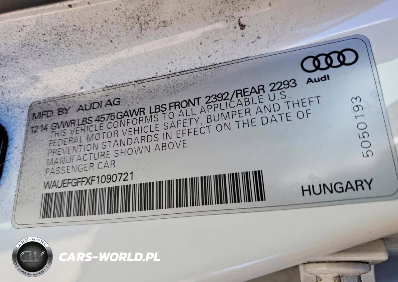 2015 Audi A3 Premium Plus VIN:WAUEFGFFXF1090721 - 12