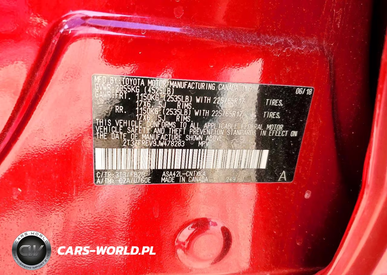 2018 Toyota Rav4 Le VIN:2T3ZFREV9JW478283 - 13