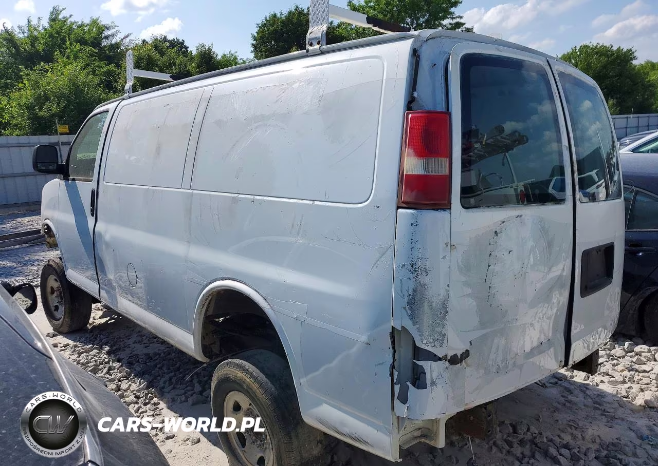 2013 Chevrolet Express 2500 Cargo Delivery Van VIN:1GCWGFCG6D1128079 - 2