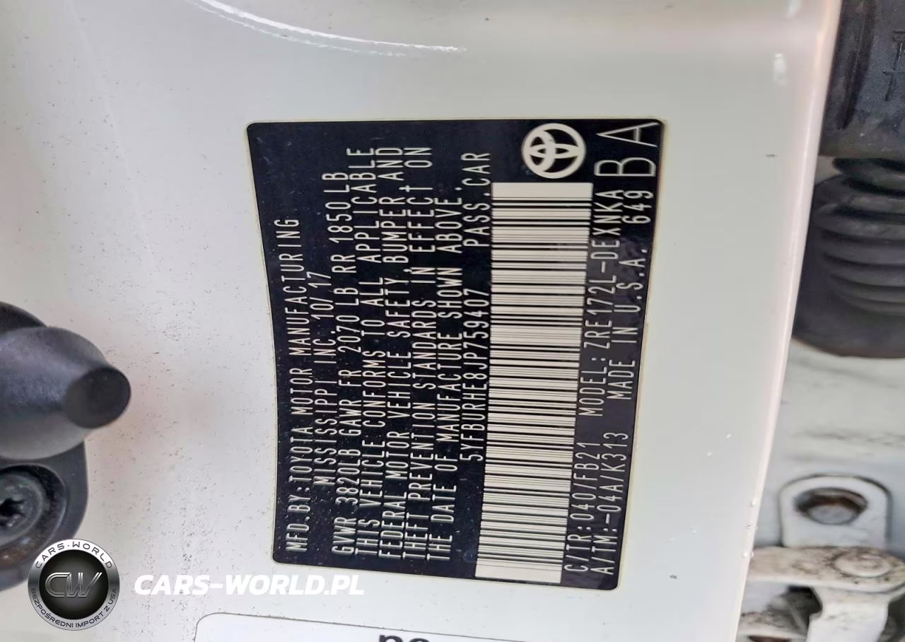 2018 Toyota Corolla L VIN:5YFBURHE8JP759407 - 12