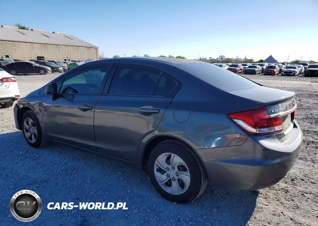 2013 Honda Civic Lx VIN:2HGFB2F58DH574920 - 2